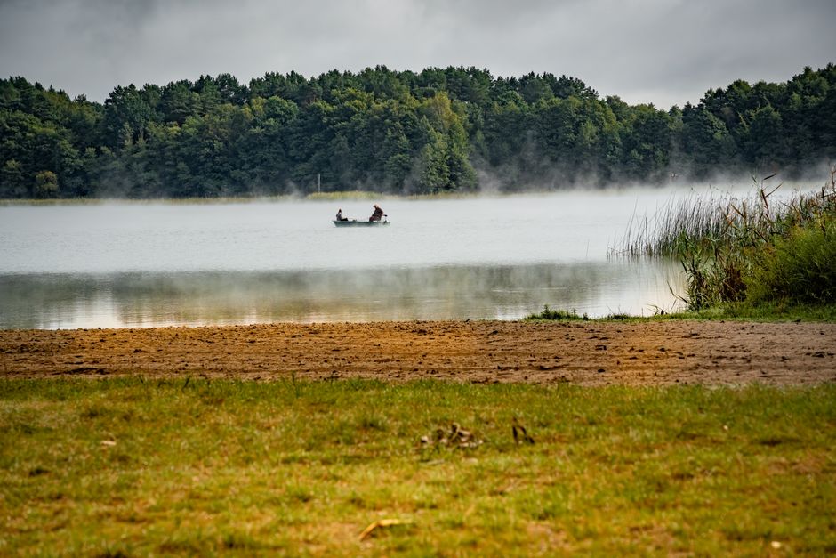 Lake Fishing Boat Morning — illustrative photo