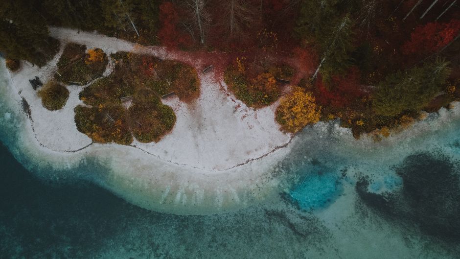 Aerial Lake Landscape — illustrative photo