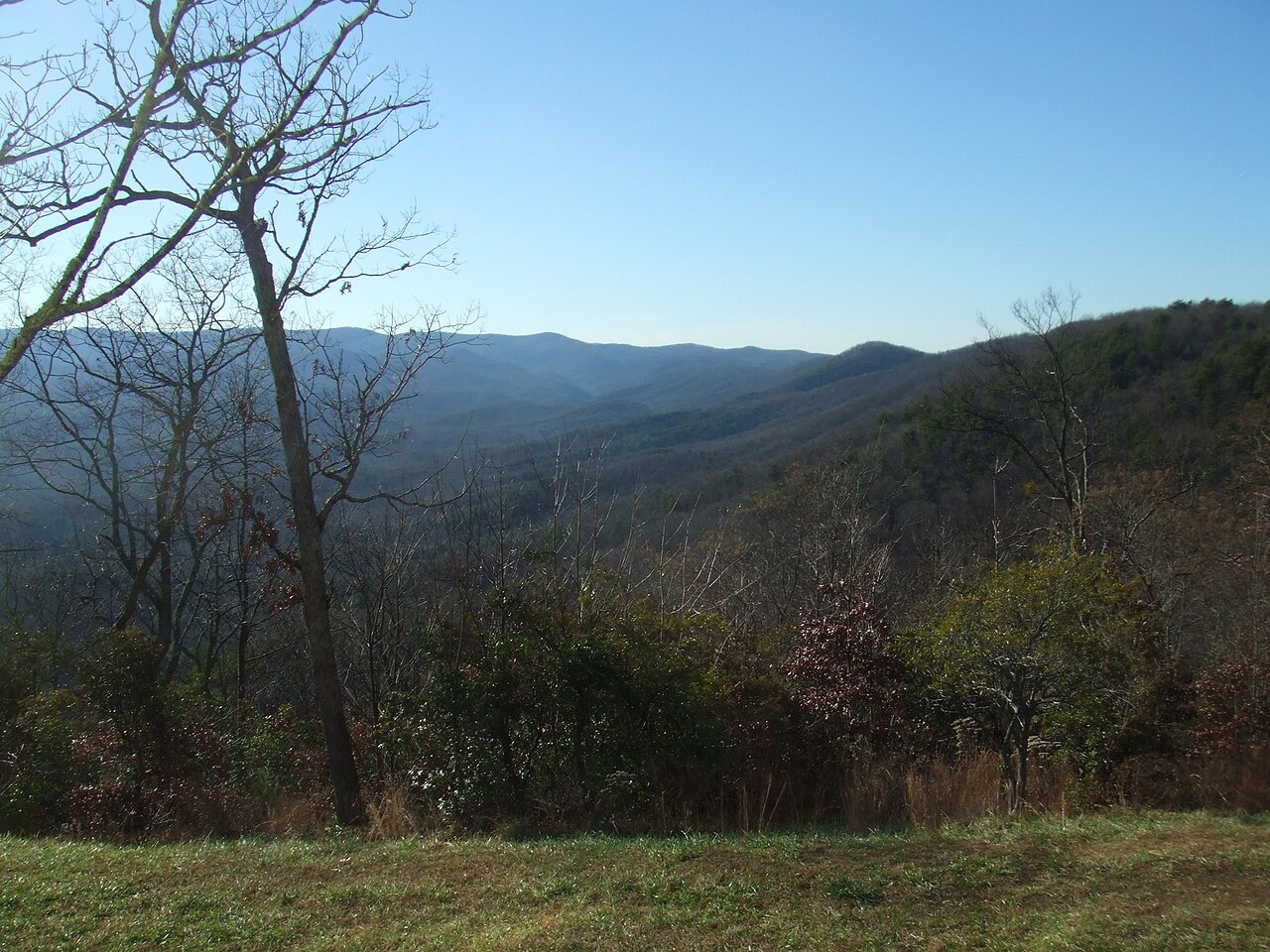 Amicalola Falls, a waterfall in Georgia