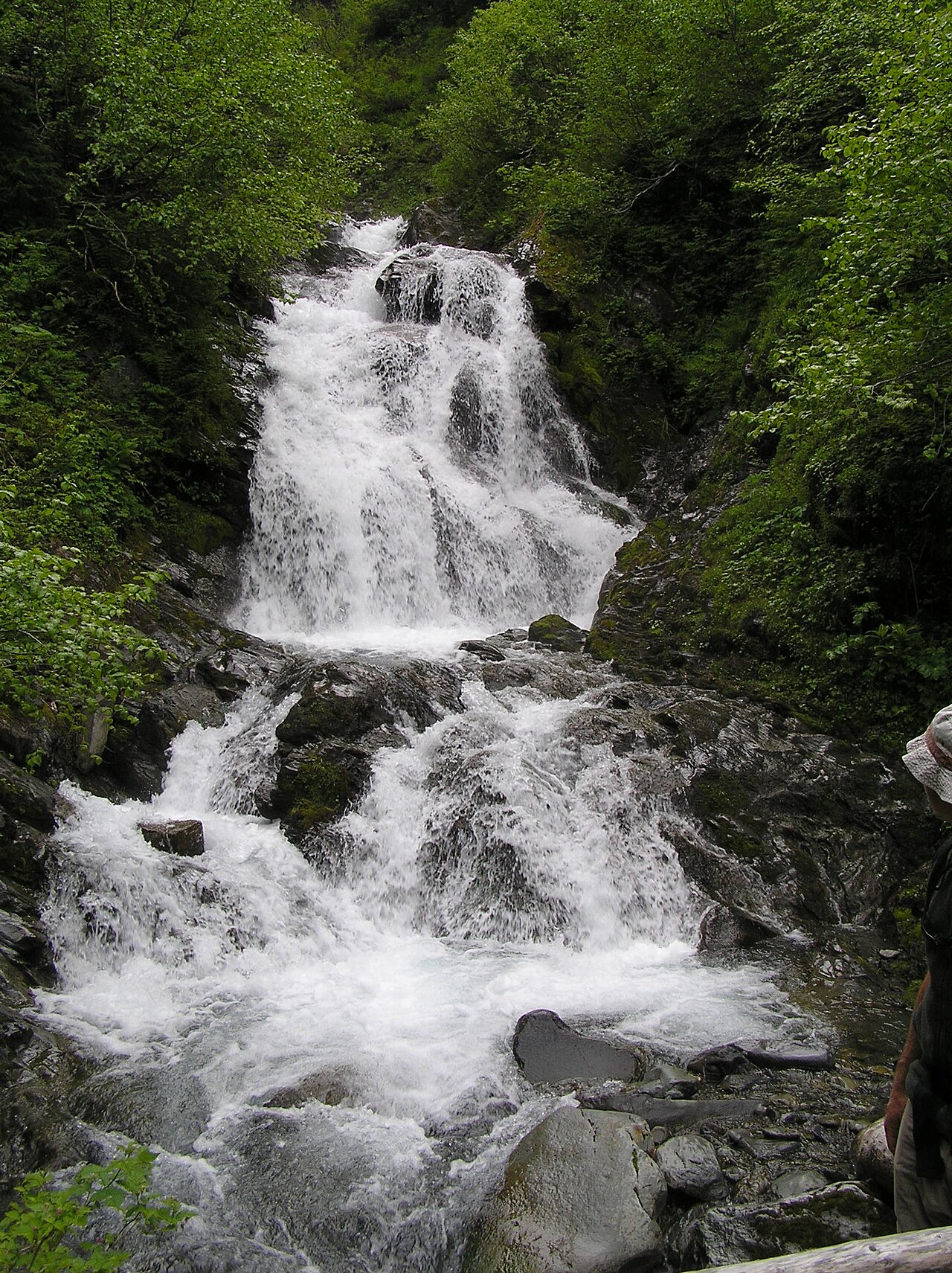Anderson Falls, a waterfall in Indiana