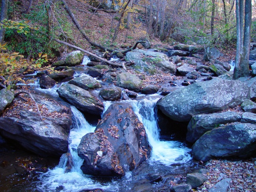 Anna Ruby Falls, a waterfall in Georgia