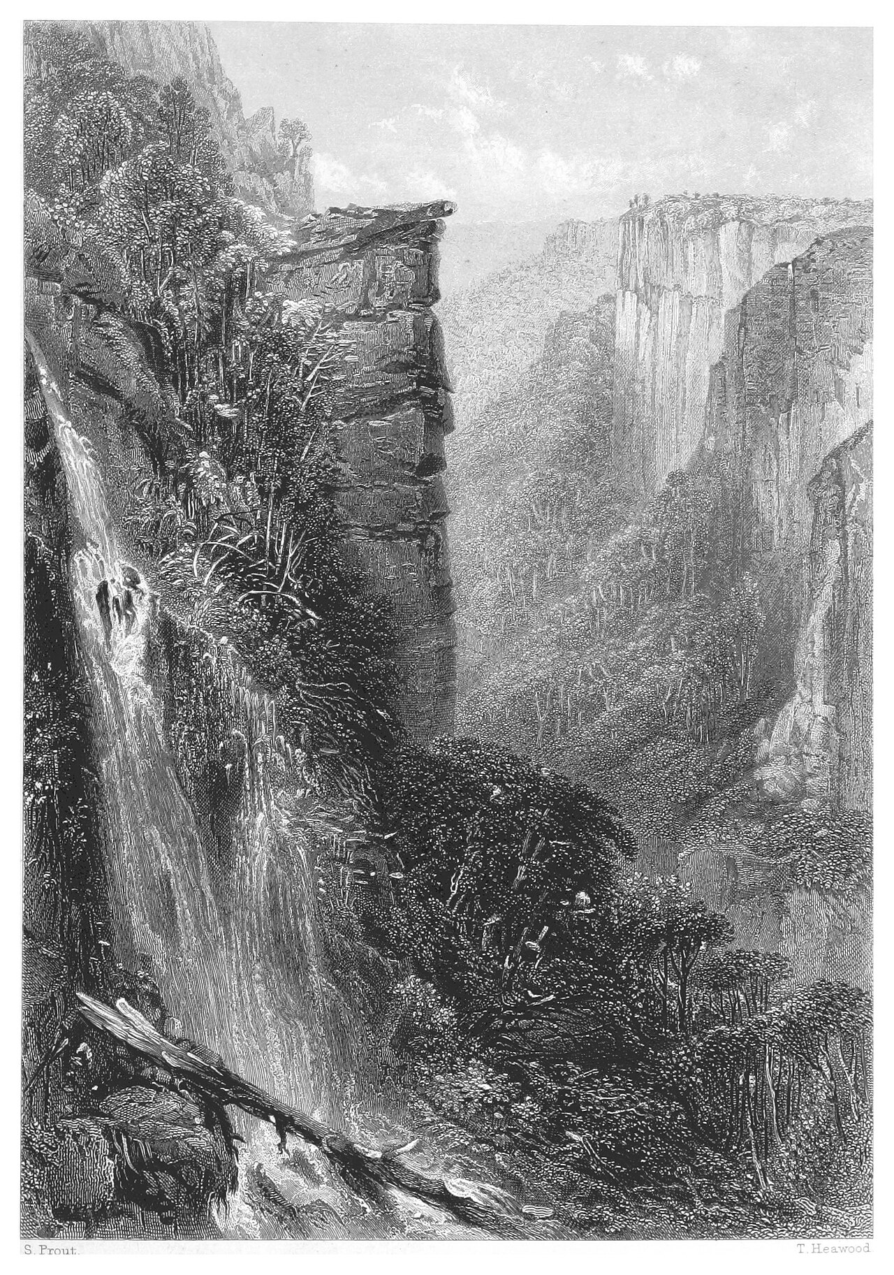 Booth Falls, a waterfall in Colorado