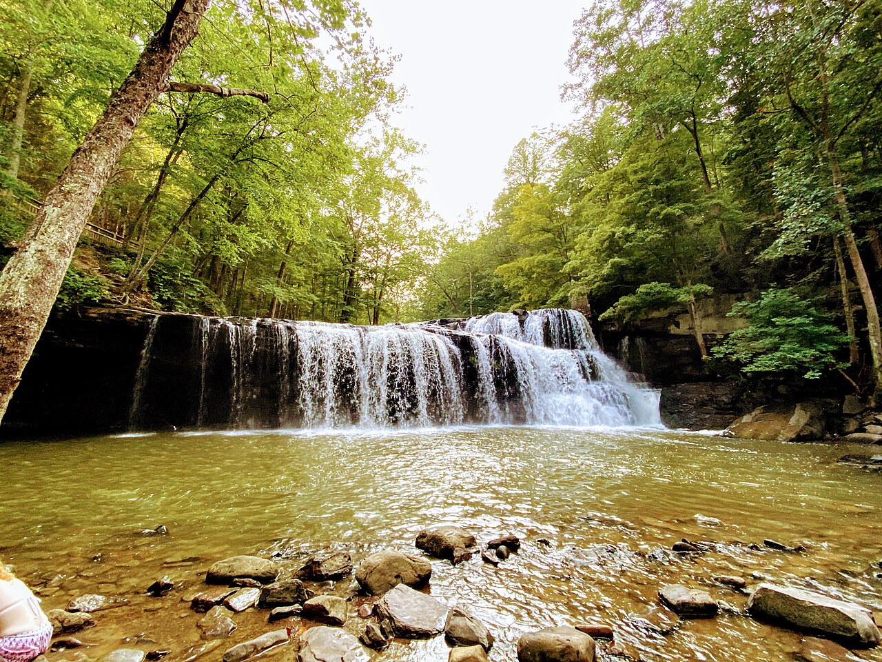 Brush Creek Falls, a waterfall in West Virginia