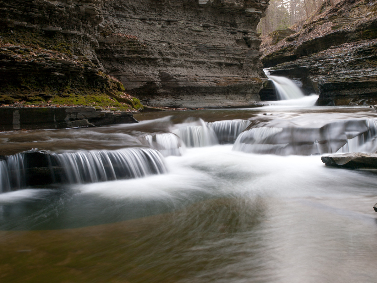Buttermilk Falls (Ithaca), a waterfall in New York