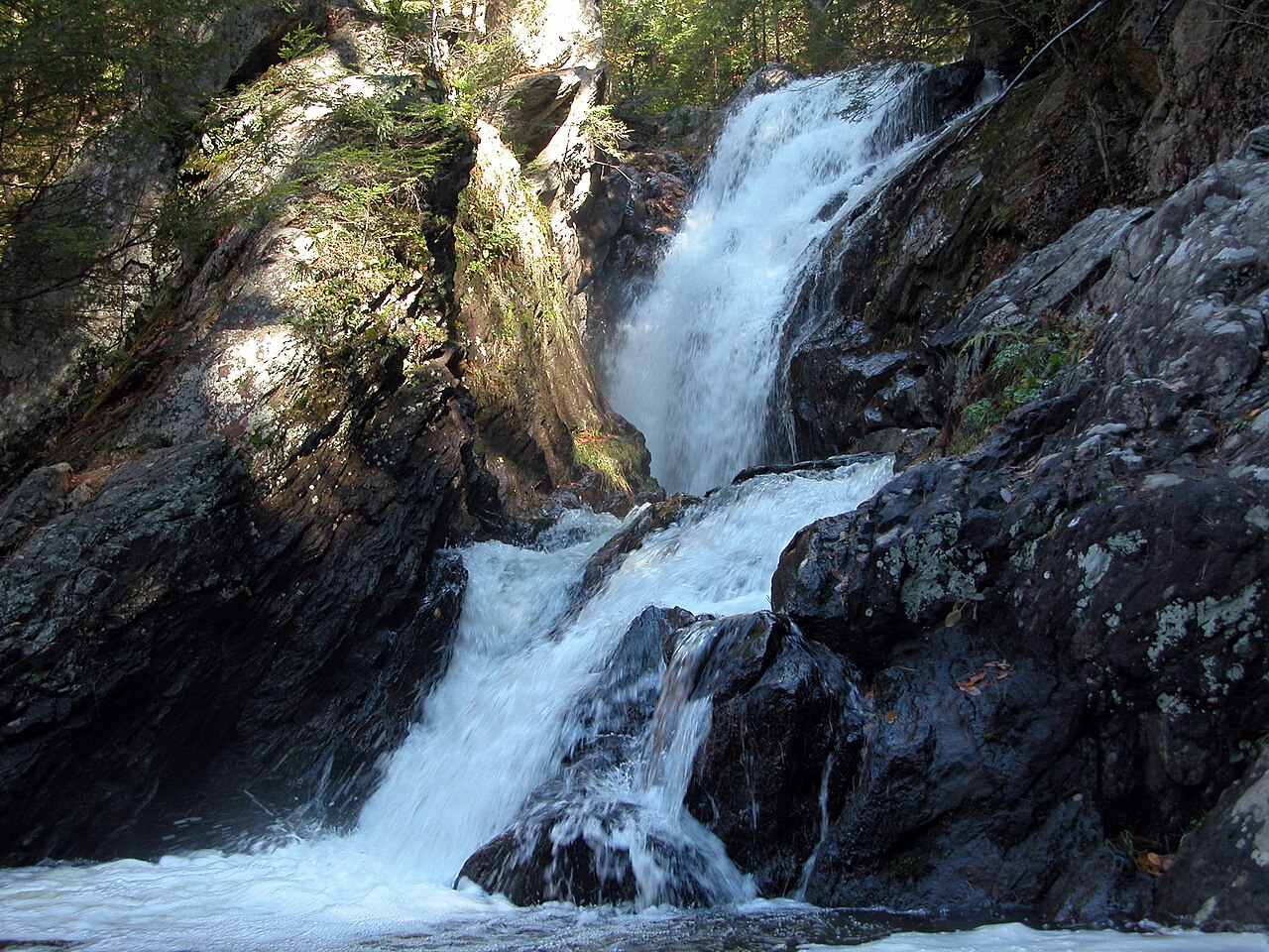 Campbell Falls, a waterfall in Connecticut