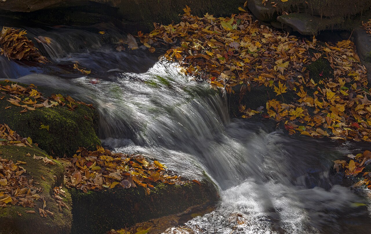 Diamond Notch Falls, a waterfall in New York