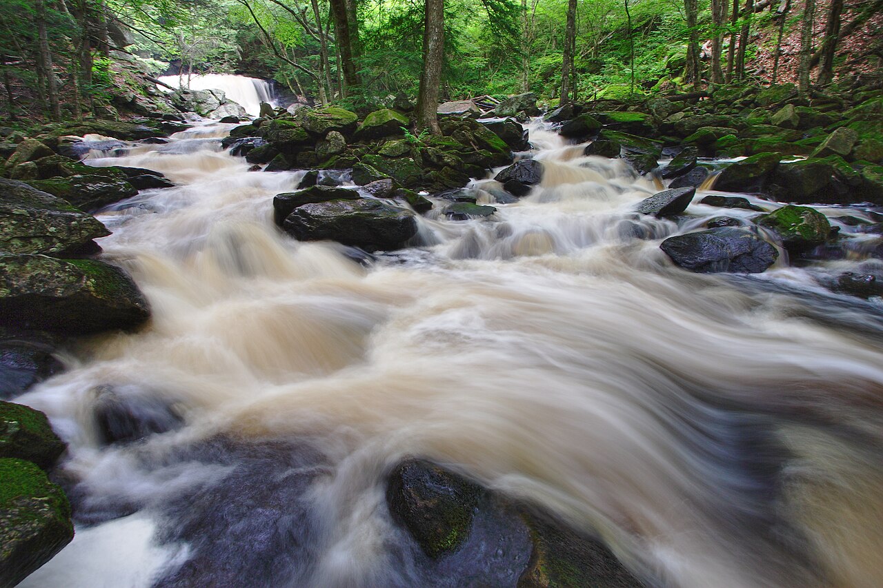 Doane's Falls, a waterfall in Massachusetts