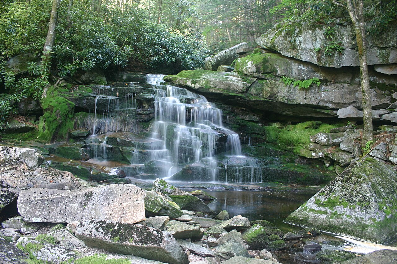 Elakala Falls, a waterfall in West Virginia