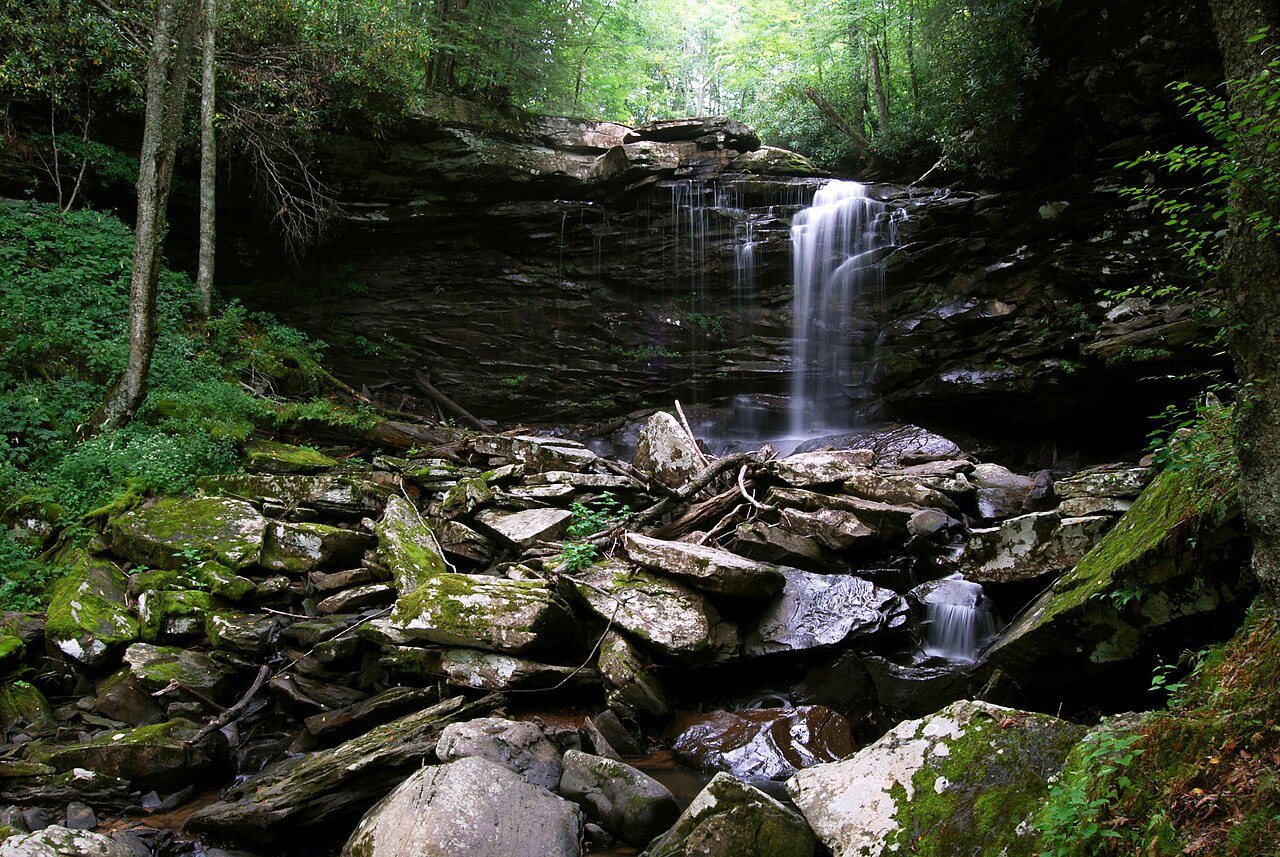 Falls of Hills Creek, a waterfall in West Virginia