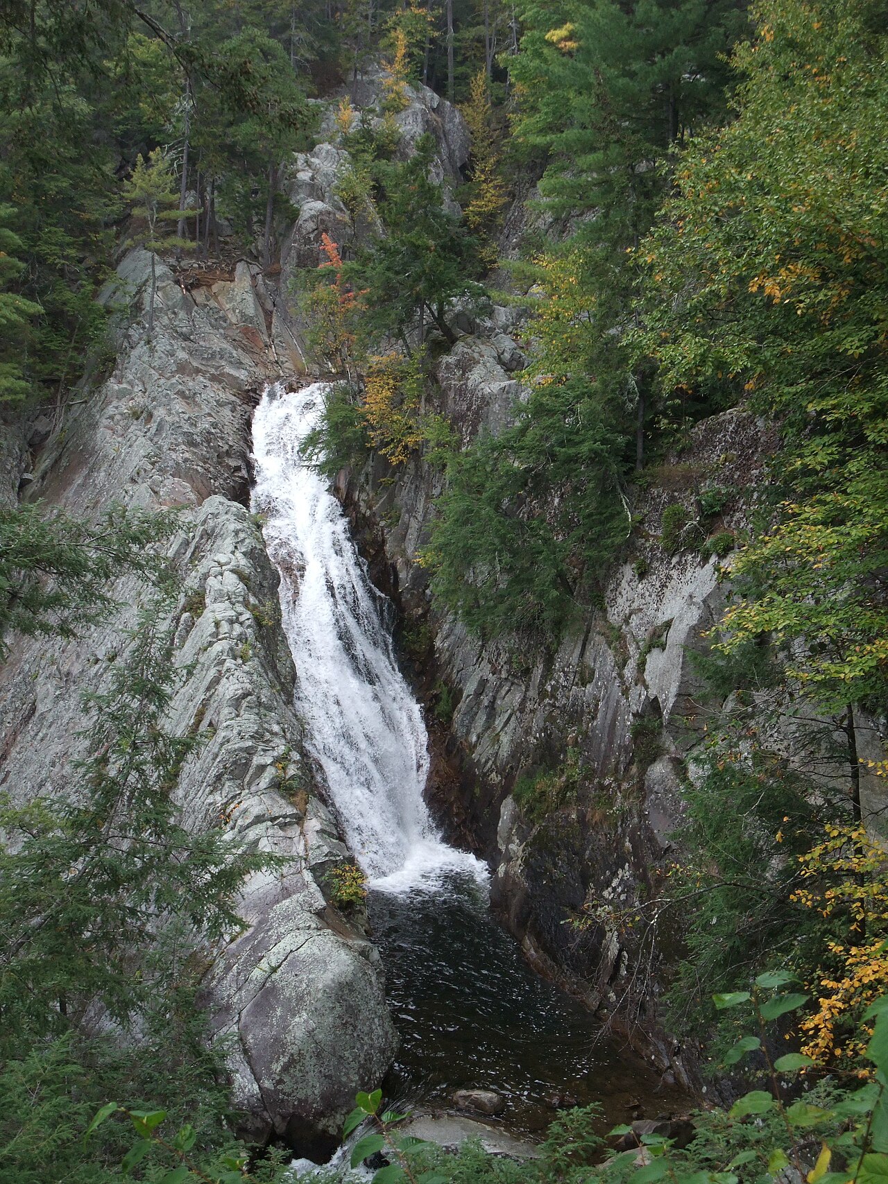 Falls of Lana, a waterfall in Vermont
