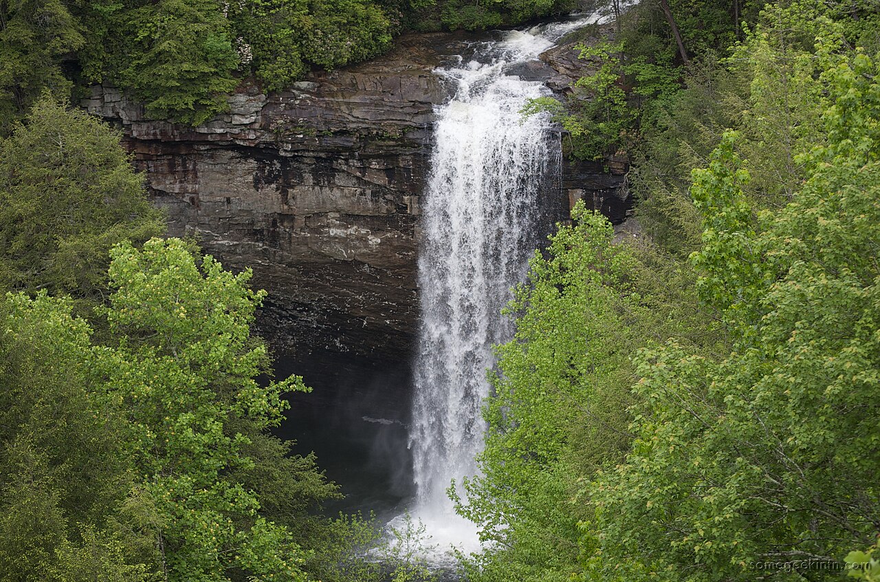 Foster Falls, a waterfall in Tennessee