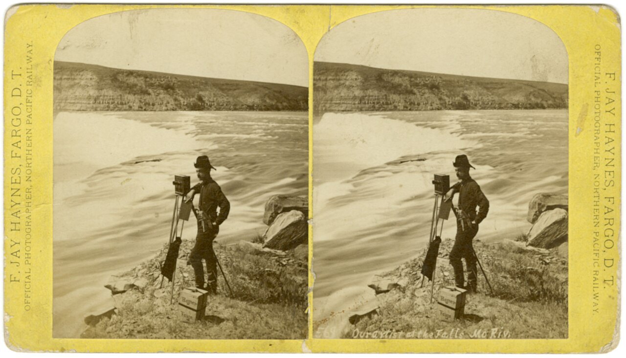 Great Falls of the Missouri, a waterfall in Montana