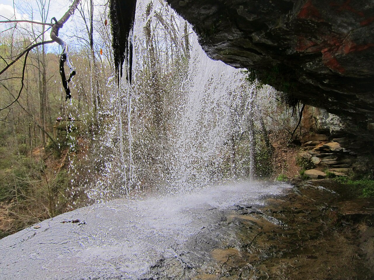 Issaqueena Falls, a waterfall in South Carolina
