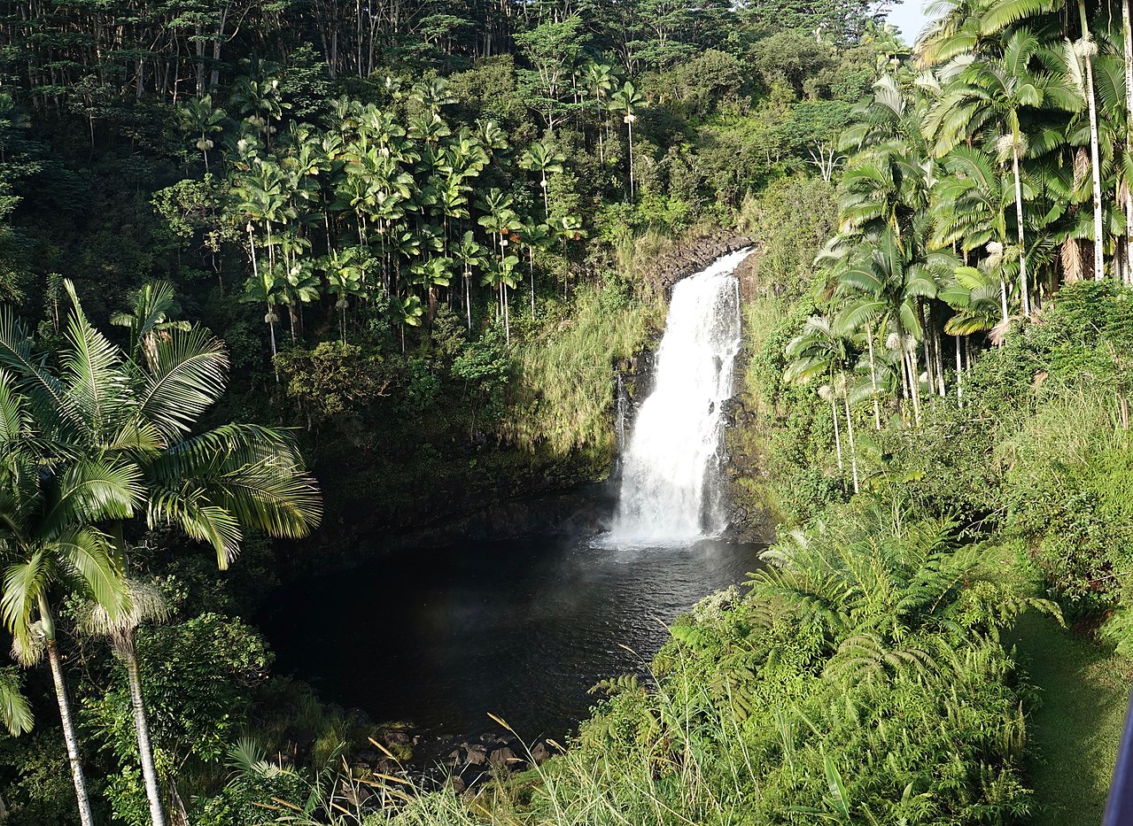 Kulaniapia Falls, a waterfall in Hawaii