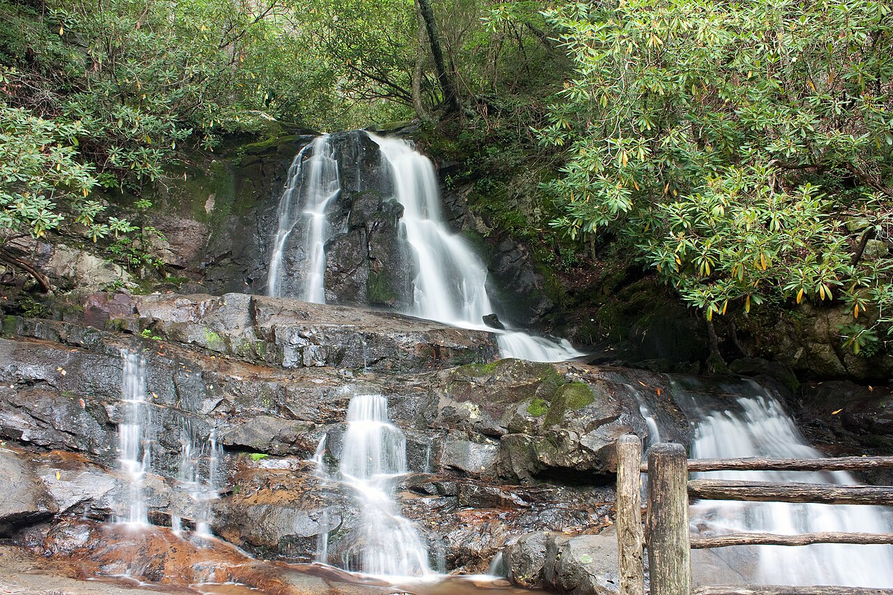 Laurel Falls, a waterfall in Tennessee