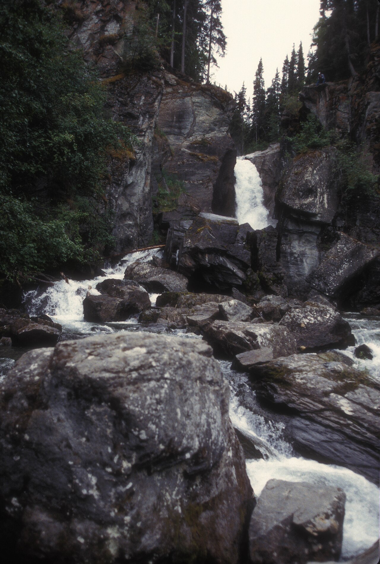 Liberty Falls, a waterfall in Alaska