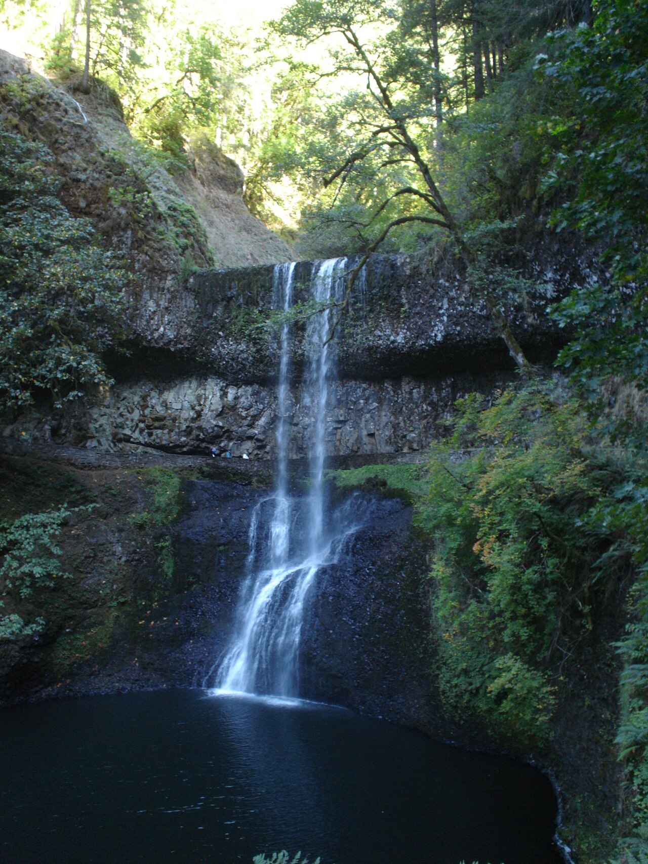 Lower South Falls, a waterfall in Oregon