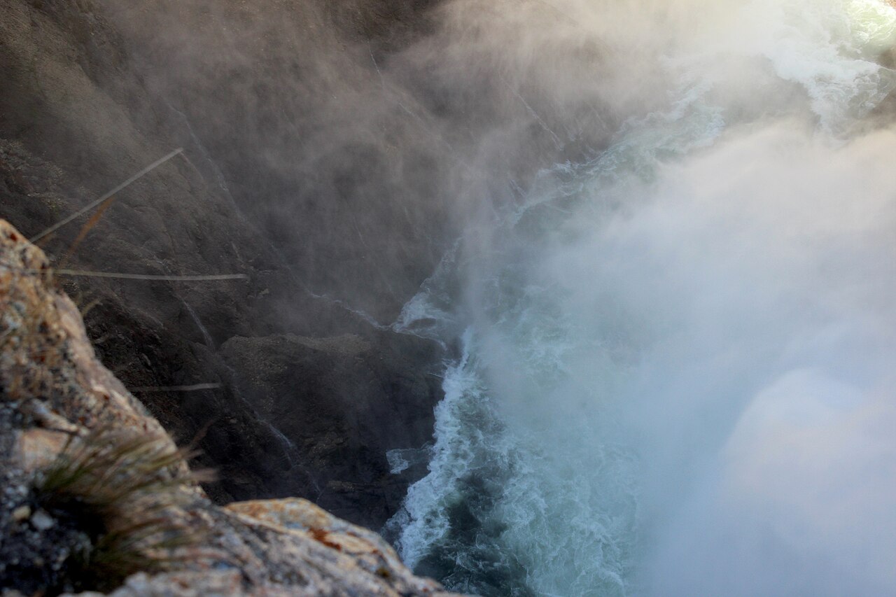 Lower Whitewater Falls, a waterfall in South Carolina
