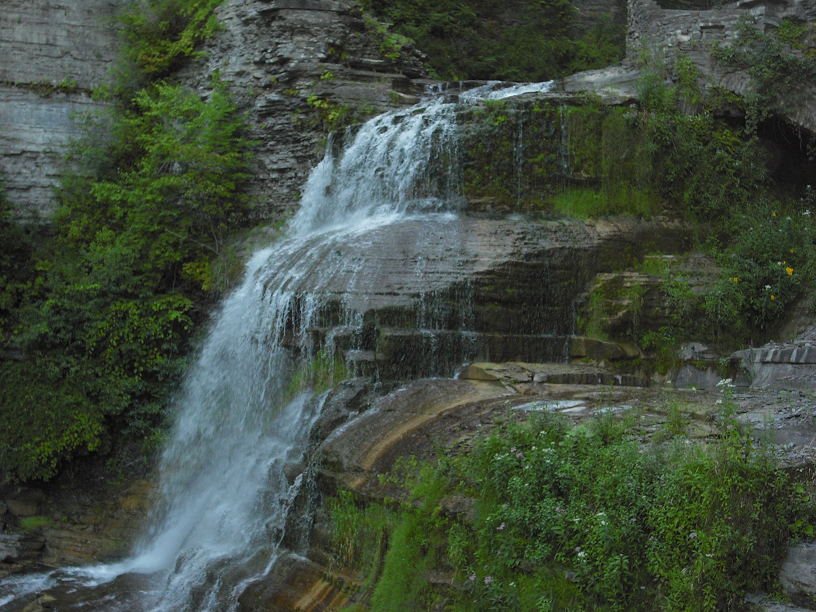 Lucifer Falls, a waterfall in New York