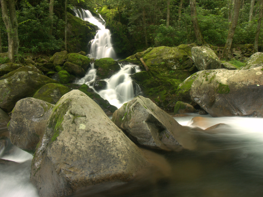 Mouse Creek Falls, a waterfall in Tennessee