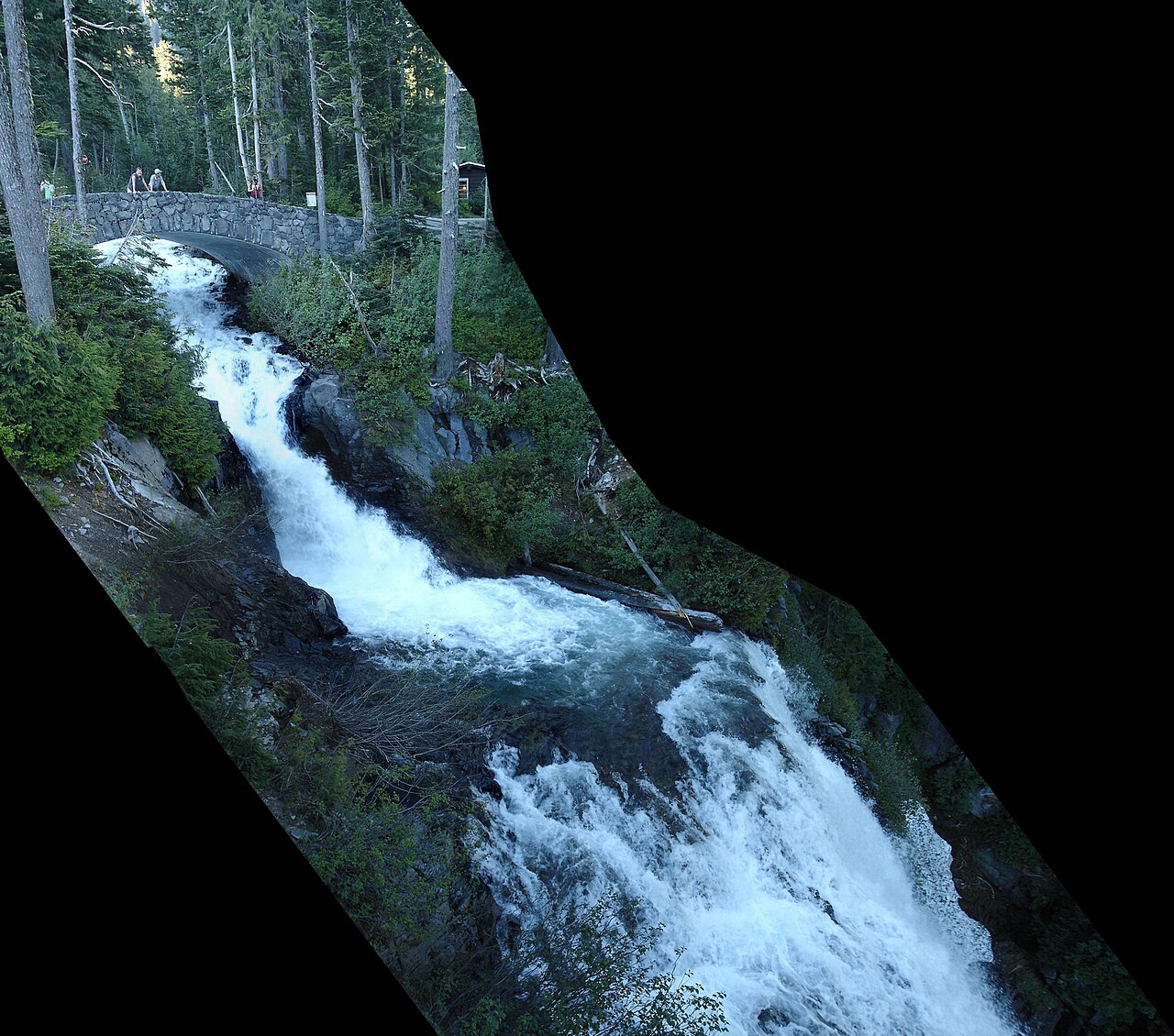 Narada Falls, a waterfall in Washington