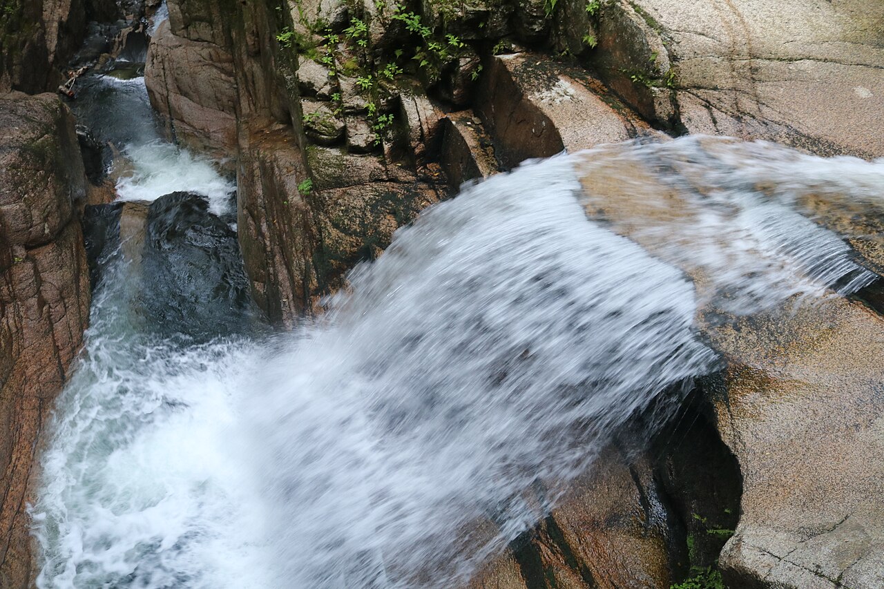 Sabbaday Falls, a waterfall in New Hampshire