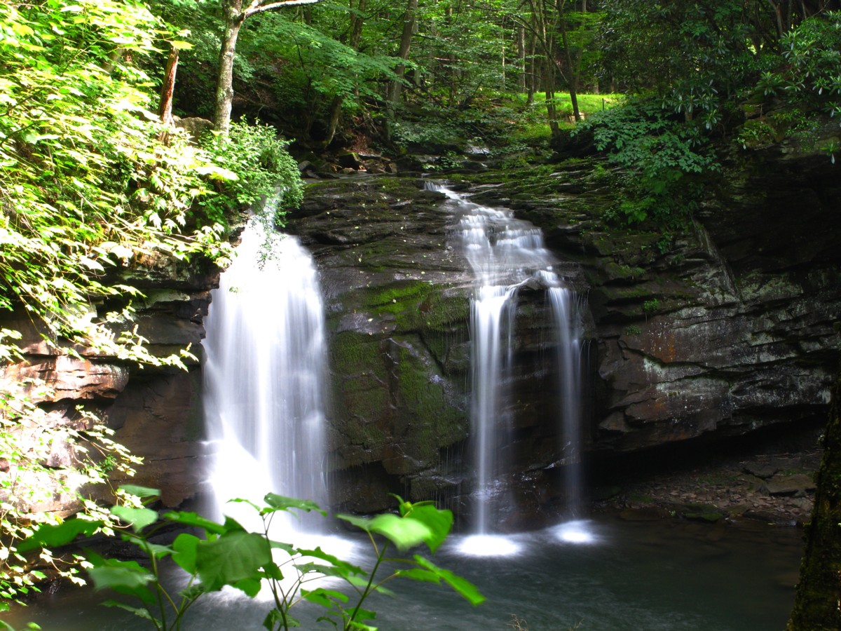Seneca Falls, a waterfall in West Virginia