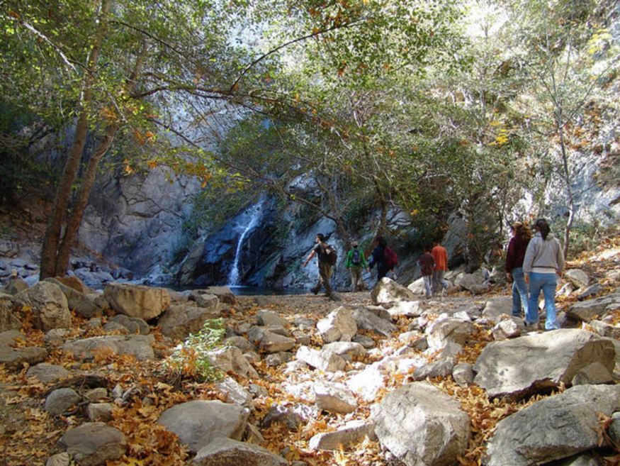 Sturtevant Falls, a waterfall in California