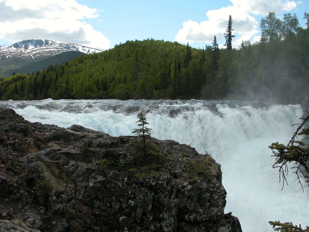 Tanalian Falls, a waterfall in Alaska