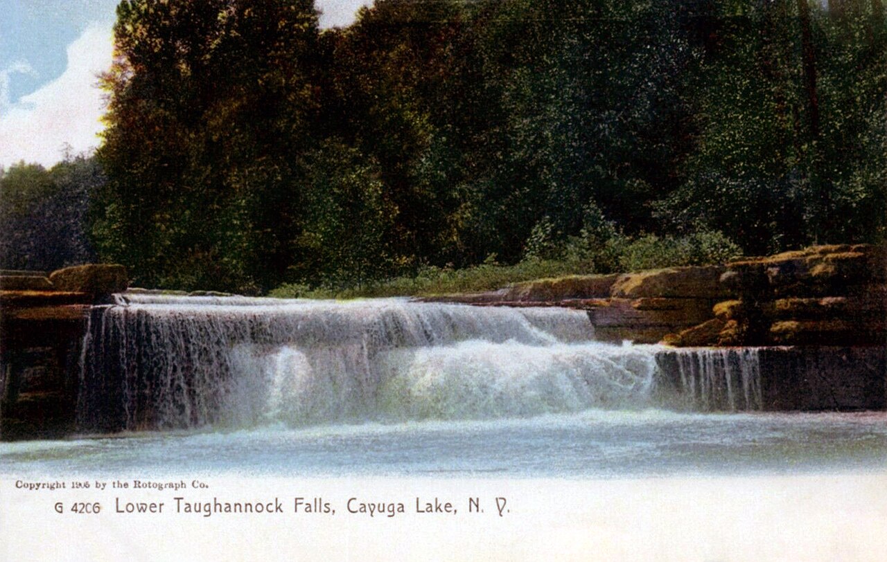 Taughannock Falls, a waterfall in New York