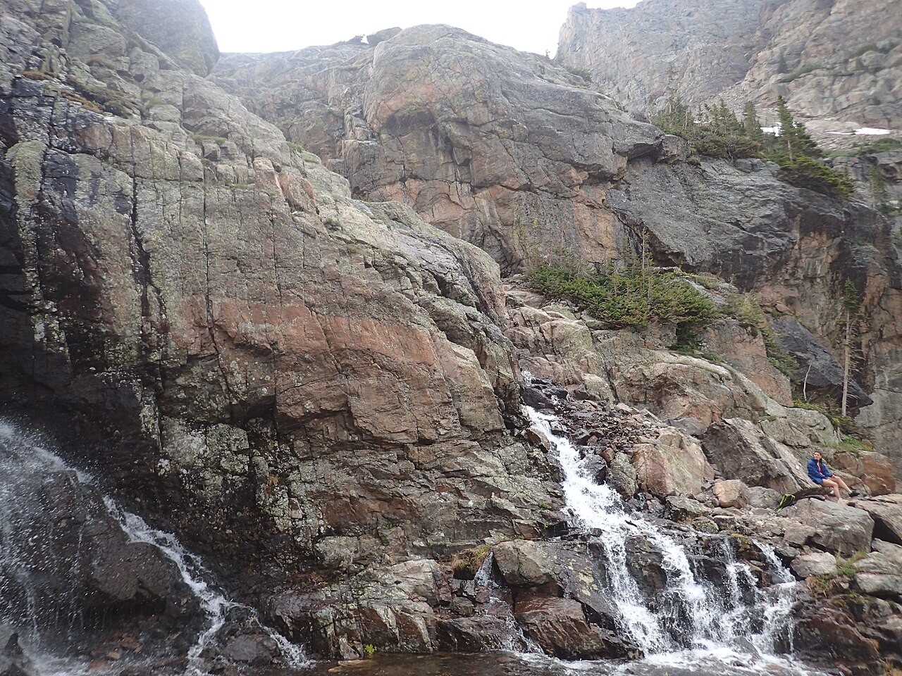 Timberline Falls, a waterfall in Colorado