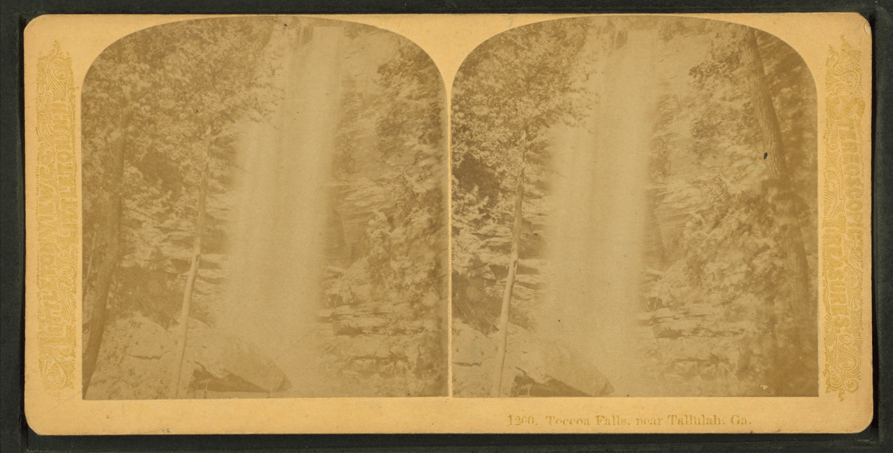 Toccoa Falls, a waterfall in Georgia