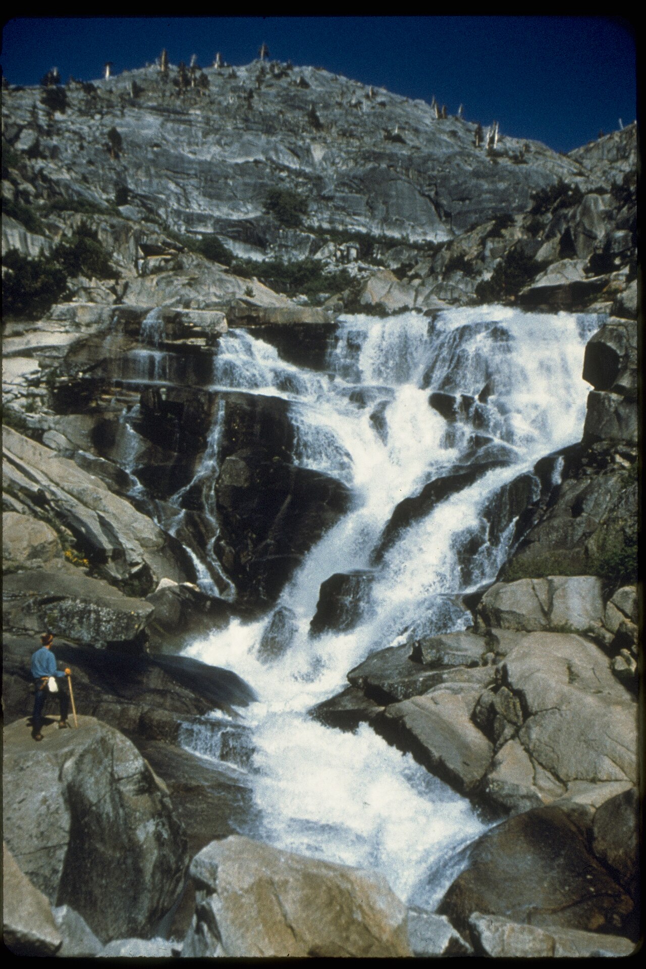 Tokopah Falls, a waterfall in California