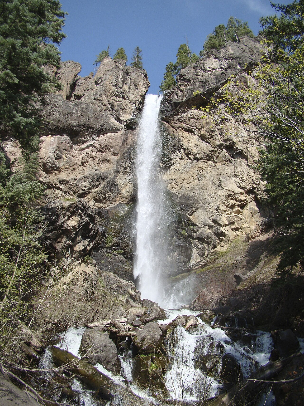 Treasure Falls, a waterfall in Colorado