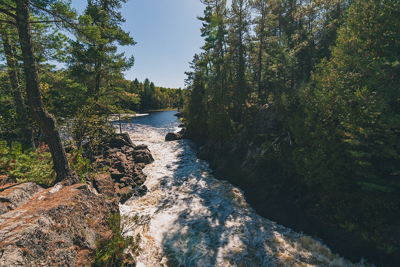 Vermilion Falls, a waterfall in Minnesota