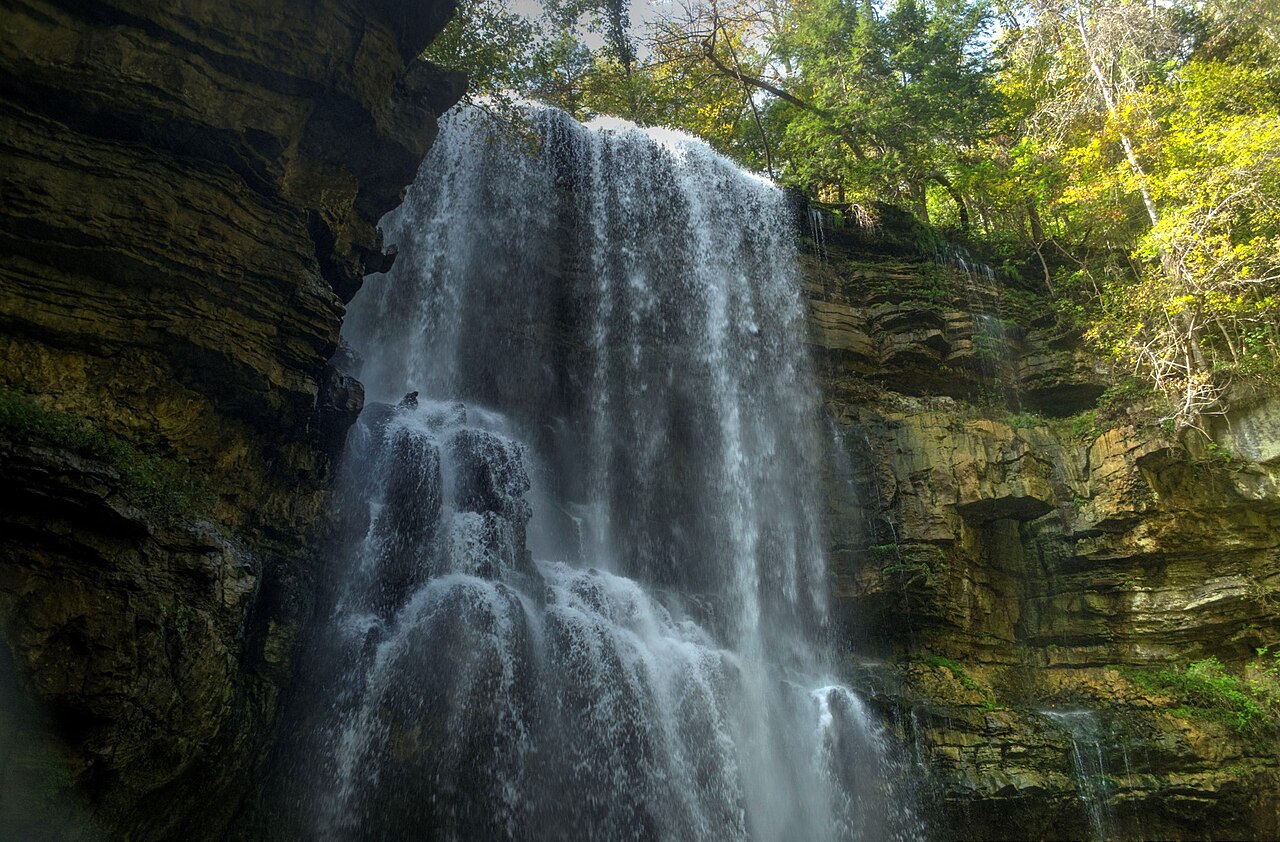Virgin Falls, a waterfall in Tennessee